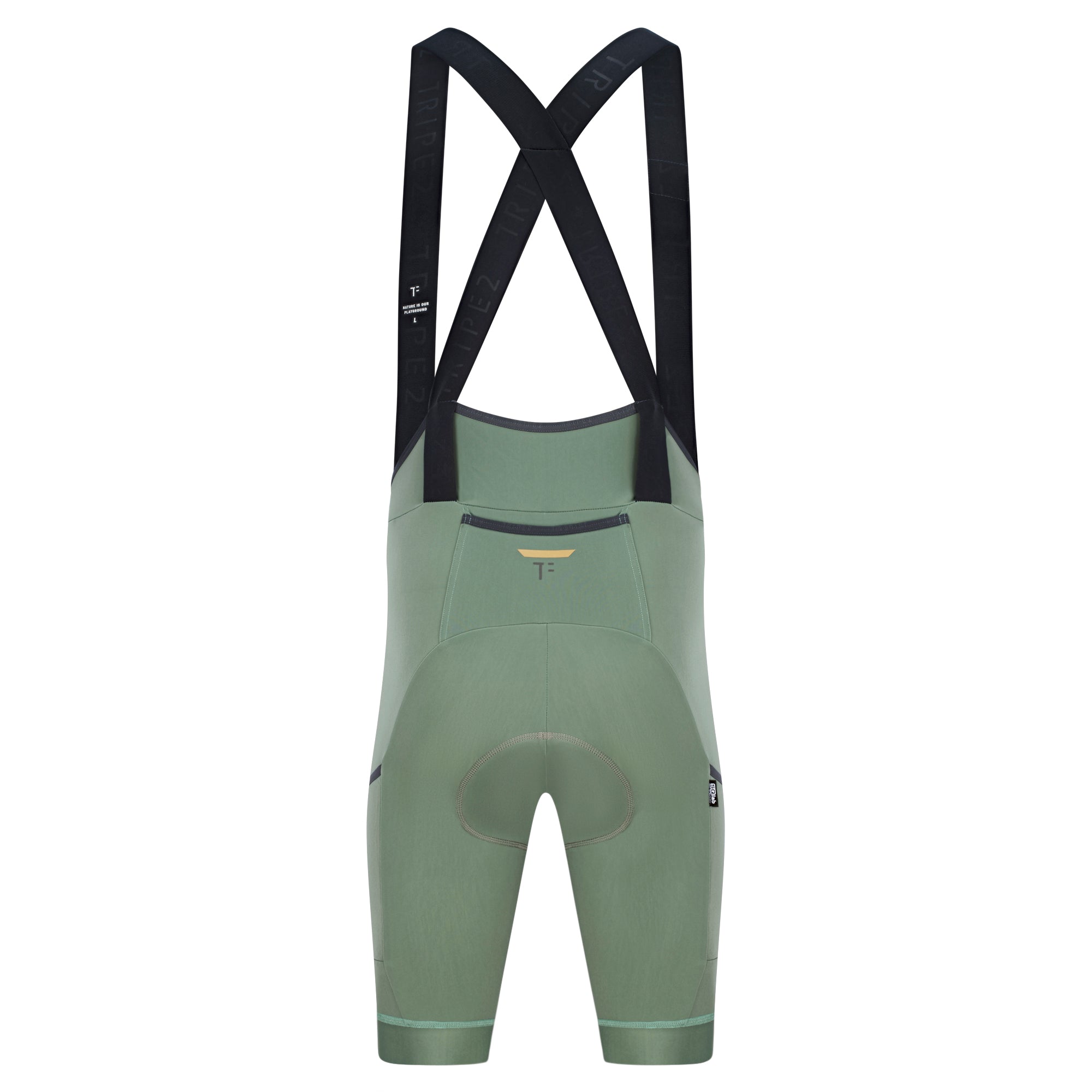 Men‘s - SNELL Ocean Tech - Mid Temperature Cargo Bib Shorts - SQlab One12 Pad
