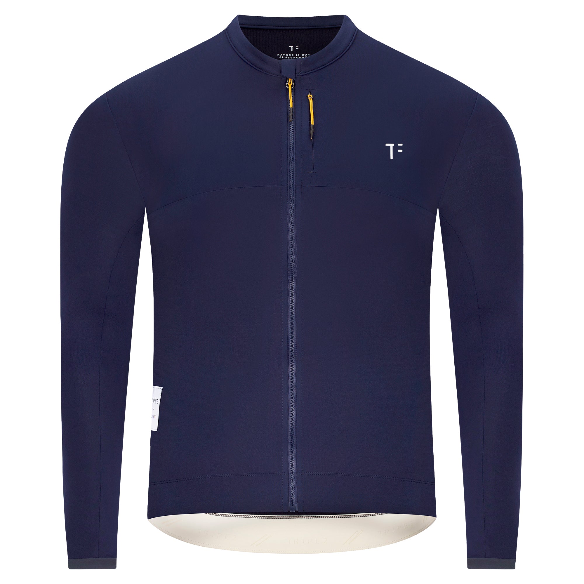 Men‘s - VELOZIP LS Merino Tech - Gravel and Bikepacking Merino Longsleeve Jersey