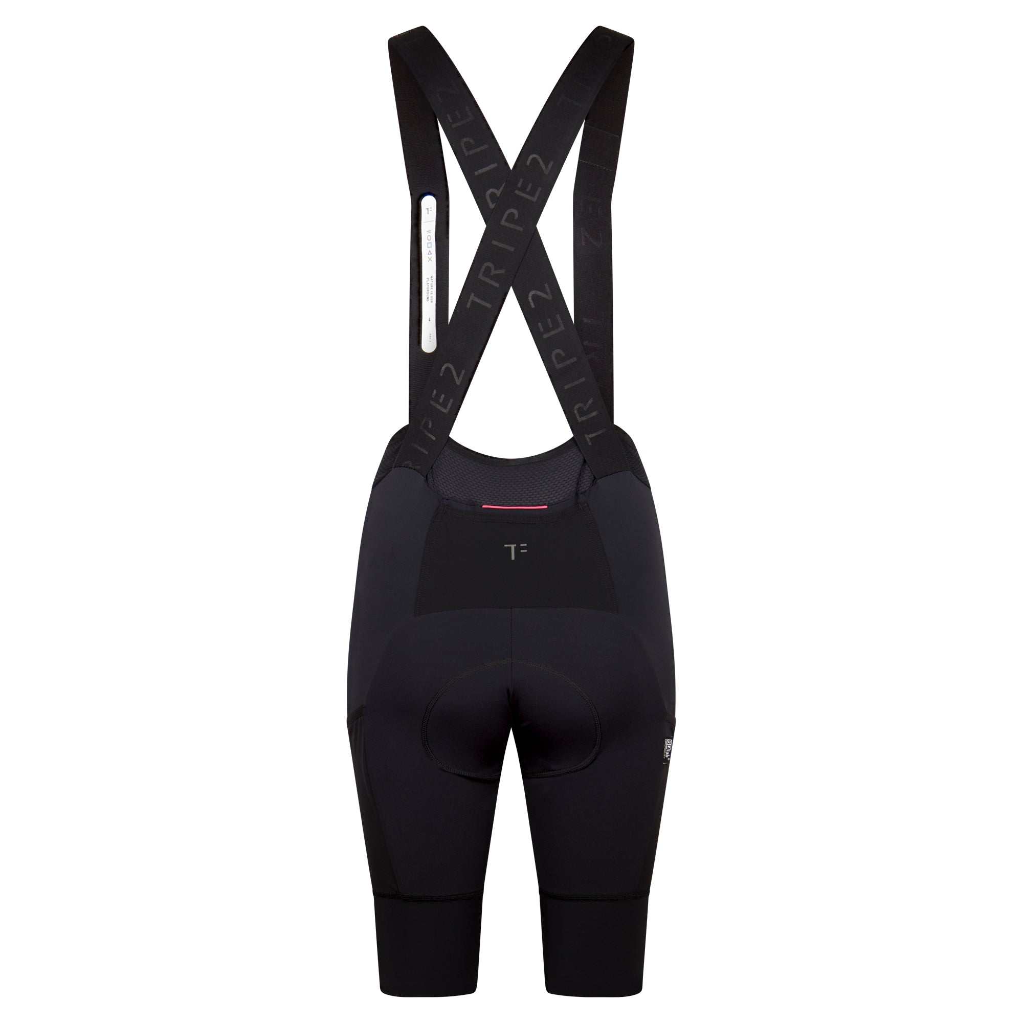 Women‘s - SNELL Merino Tech - Long Distance Summer Merino Cargo Bib Shorts - SQlab One12 Pad