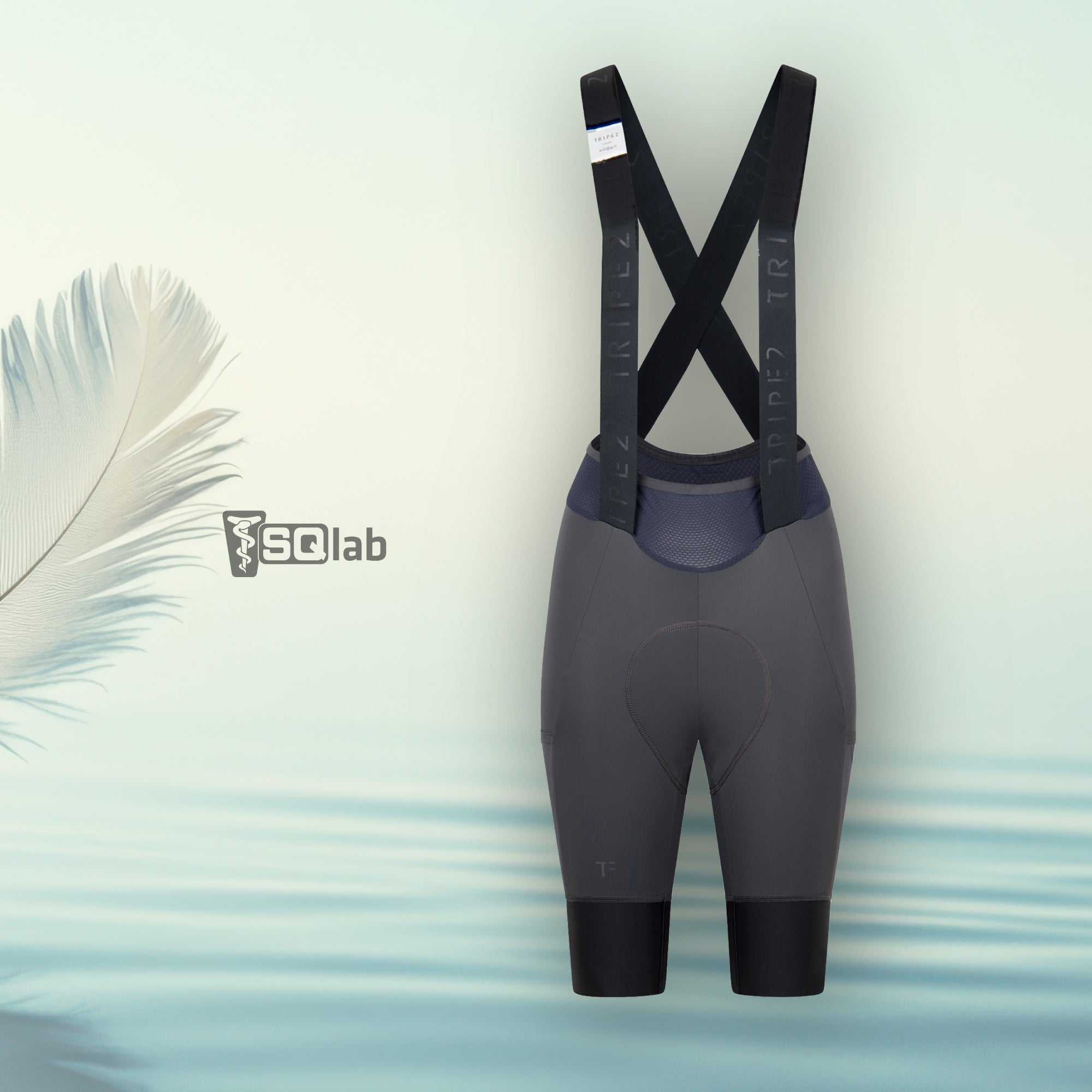 Women‘s - SNELL Ocean Light - Long Distance Cargo Bib Shorts - SQlab One11 Pad