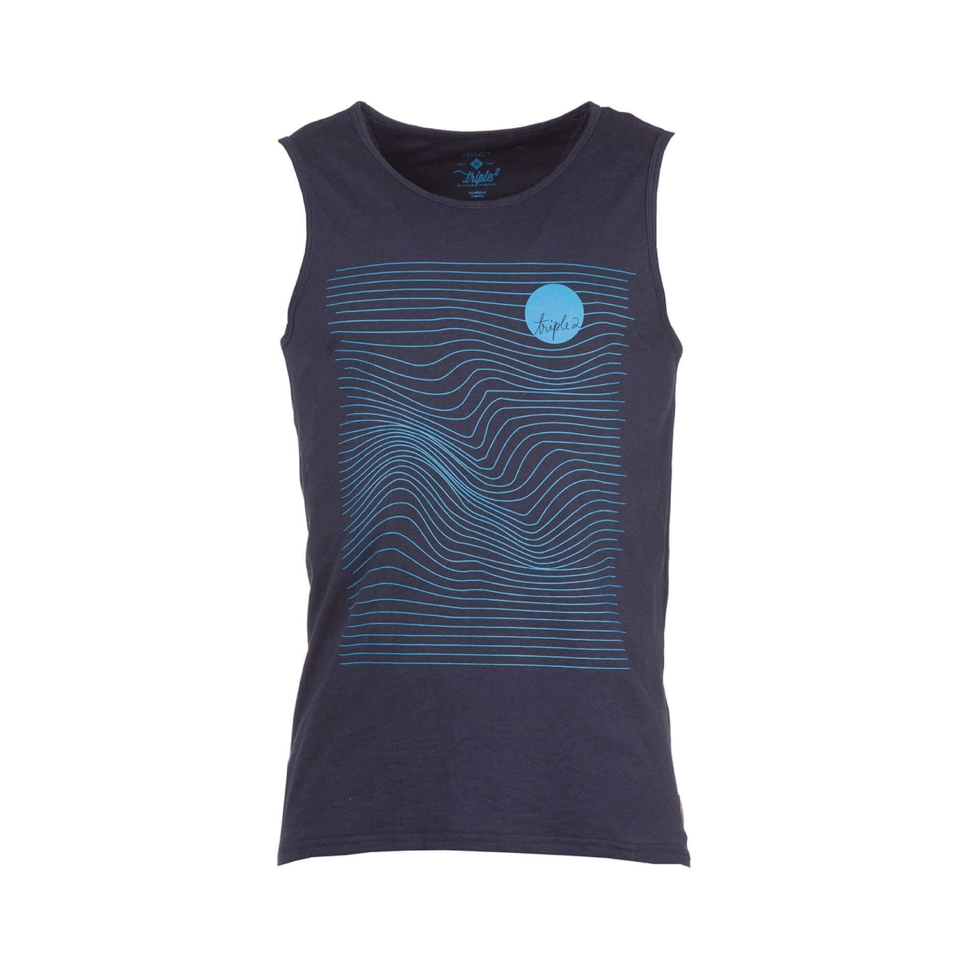 Men‘s - DEEL - The Wave Peacoat Tank Top % OUTLET ARCHIV192 Men spo-default spo-disabled spo-notify-me-disabled tops