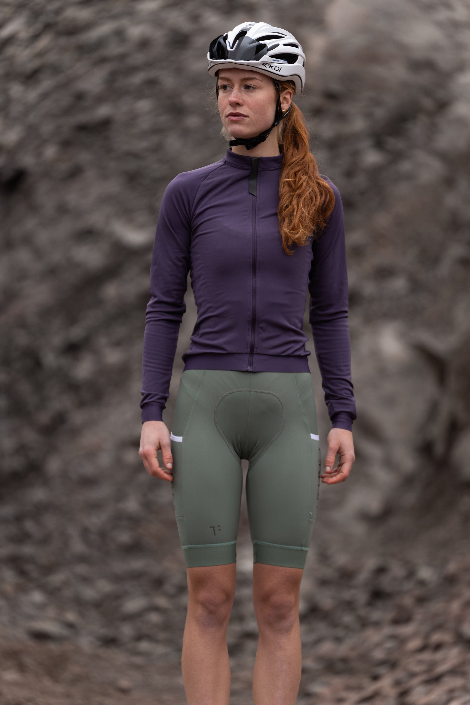 Women‘s - SNELL Ocean Tech - Mid Temperature Cargo Bib Shorts - SQlab One12 Pad