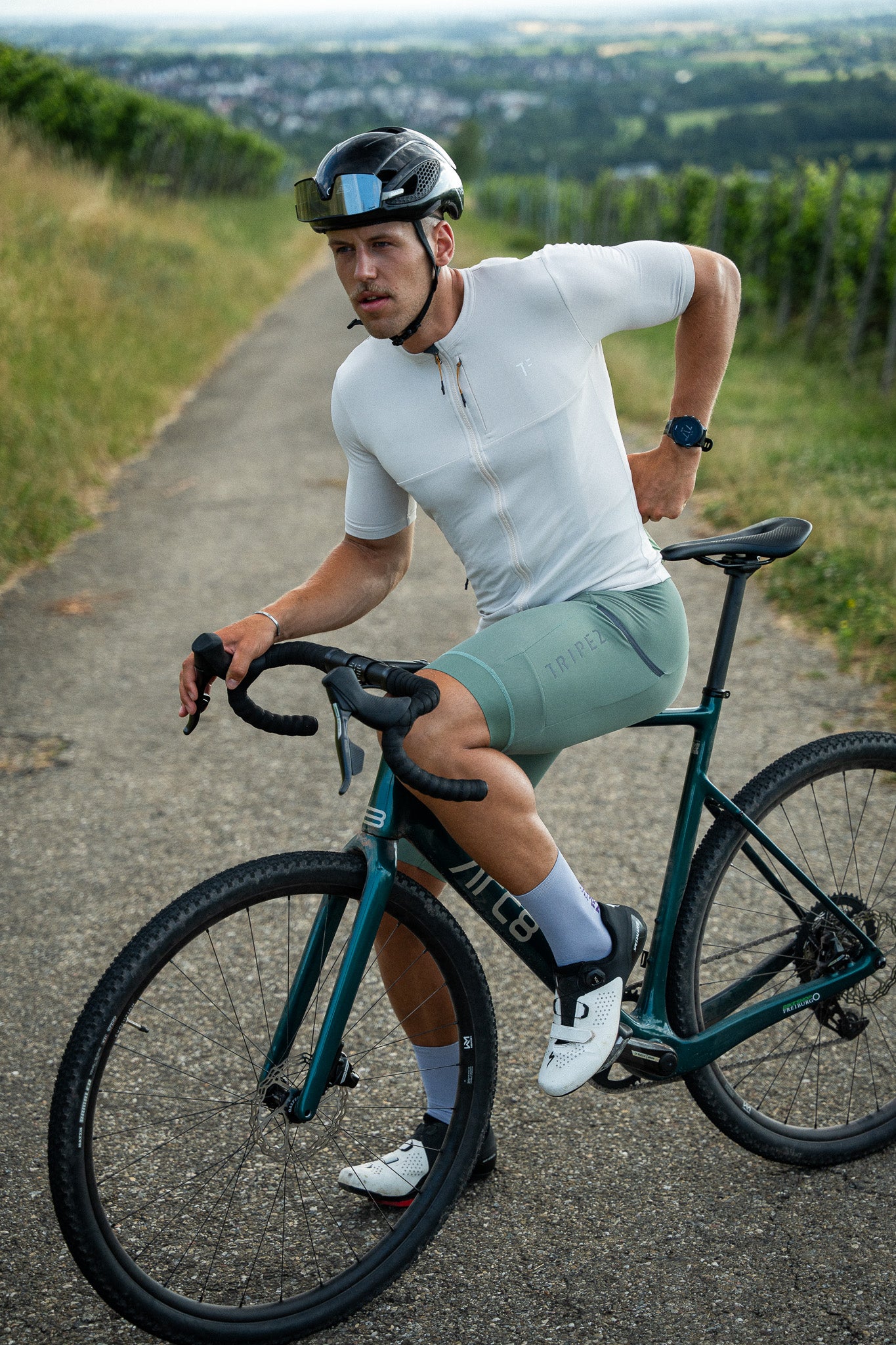 Men‘s - VELOZIP Merino Tech - Gravel and Bikepacking Merino Jersey