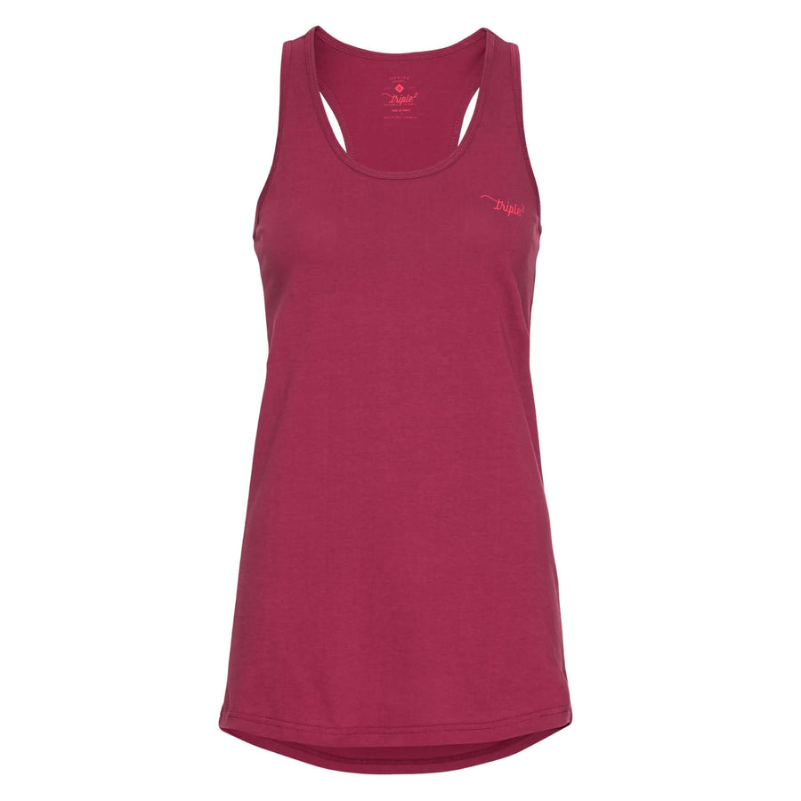 Women‘s - DEEL - Line Beet Red Tank Top % OUTLET ARCHIV 1st Edt. Beet Red Damen Frühjahr / Sommer Hawaiian Ocean Hibiscus L M Organic Cotton Peacoat S spo-default spo-disabled spo-notify-me-disabled SUB - Loose - Trail Cut tops Women XS