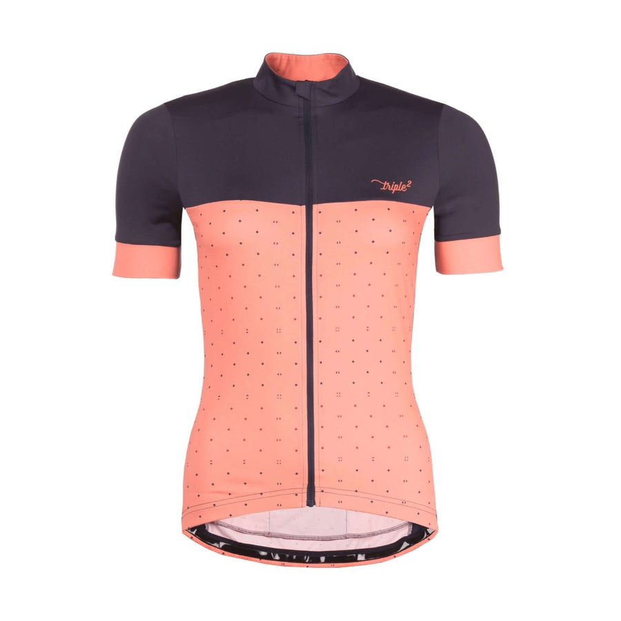 Women‘s - VELOZIP Ach Living Coral Radtrikots % OUTLET ARCHIV spo-default spo-disabled spo-notify-me-disabled tops Women