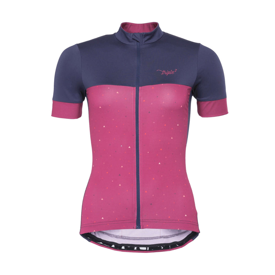 Women‘s - VELOZIP Neg Beet Red Radtrikots % OUTLET ARCHIV spo-default spo-disabled spo-notify-me-disabled tops Women