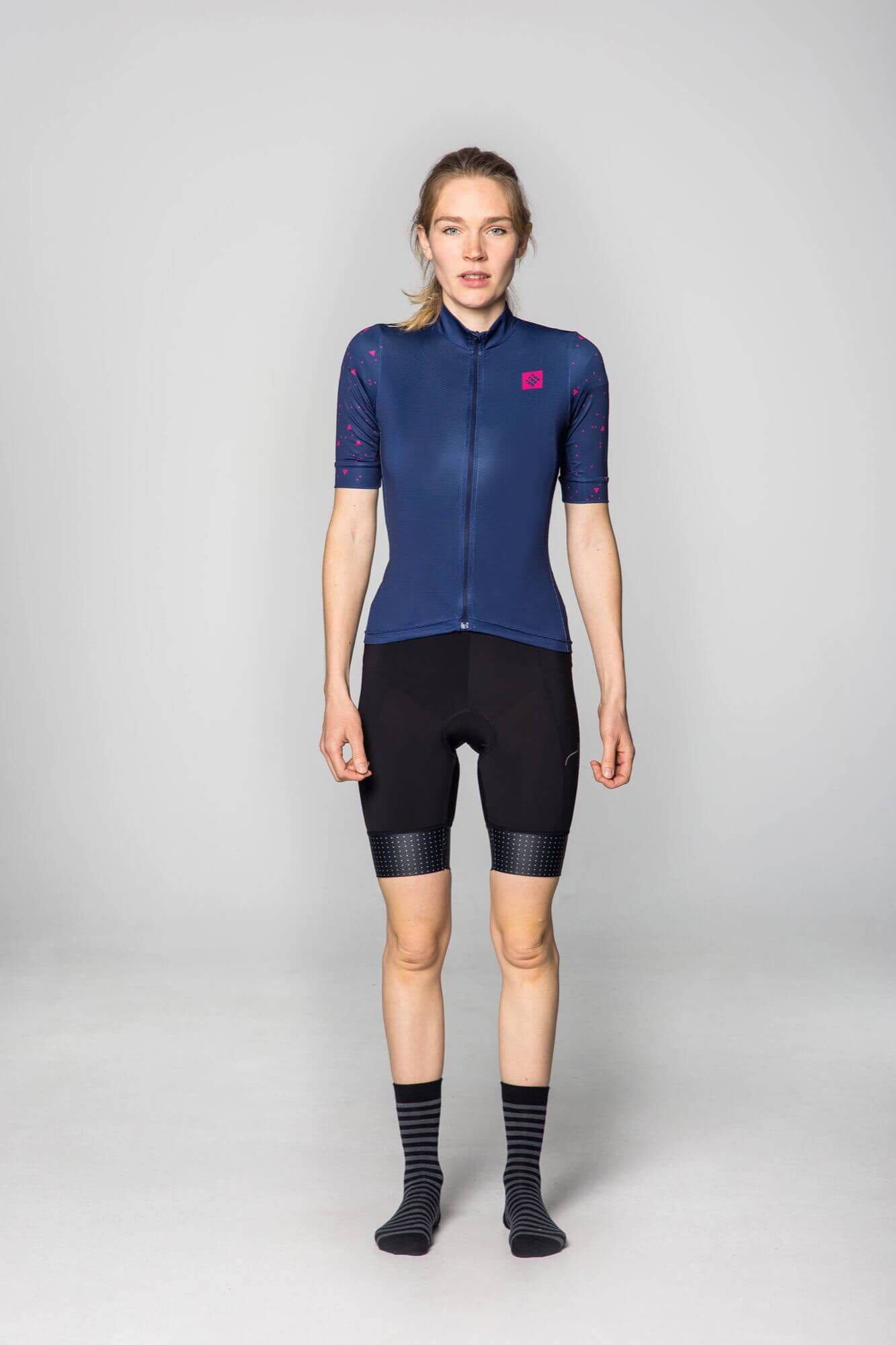 Women‘s - VELOZIP Een Radtrikots % OUTLET ARCHIV 2nd Edt. Frühjahr / Sommer L M Mountainbike Peacoat PRO - Tight - Race Cut Radtrikots Recycled Polyester Road & Gravel S spo-default spo-disabled spo-notify-me-disabled tops Women XS